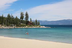 Beach Forest Mountains