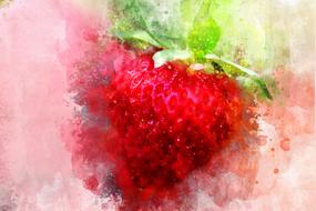 Strawberry splatter