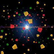 colorful technology background pattern