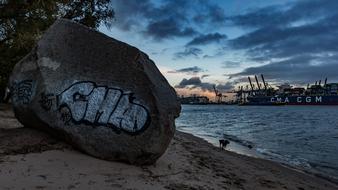 Elbe Evening Water