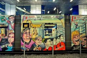 Tram Painting Metro