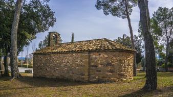 Hermitage Temple Old Building Bell