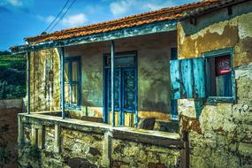 House Abandoned Damaged