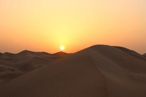 Desert Sunset Dawn