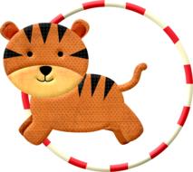 tiger jumping cartoon