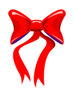 bow red graphic