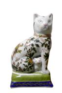 Figure Porcelain Cat