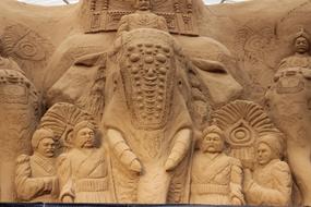 Sculpture Ancient Temple