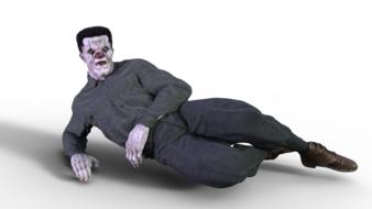 man clown 3d character model