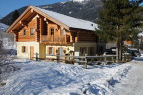 wooden holiday home in the spa