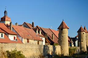 City Wall Defense Towers Tower