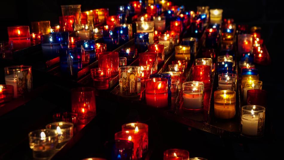 Candles Church Religion