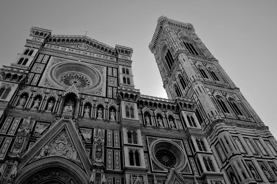 Architectural old building in Italy