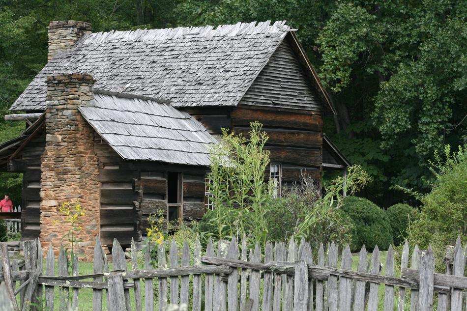 Nice wooden house