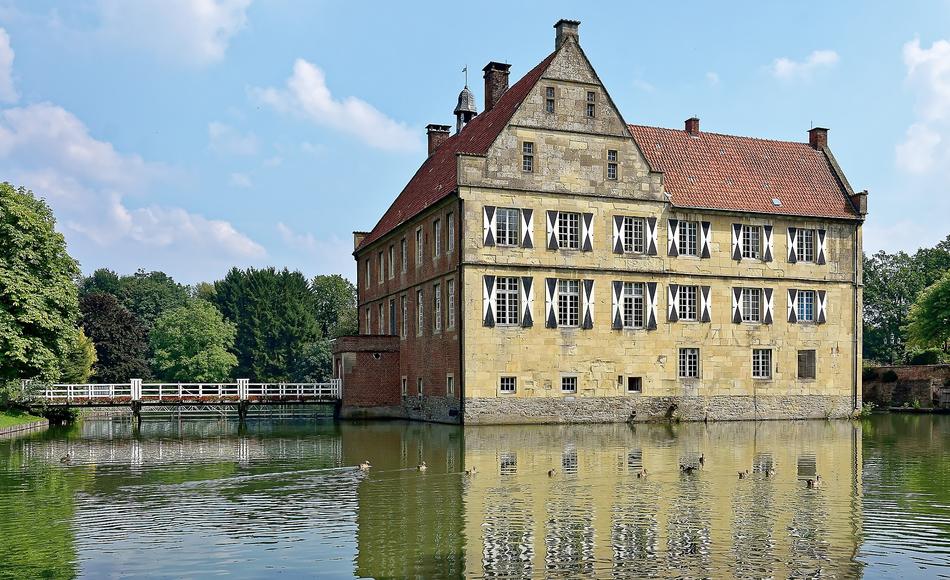 Germany Burg Hülshoff Wasserburg