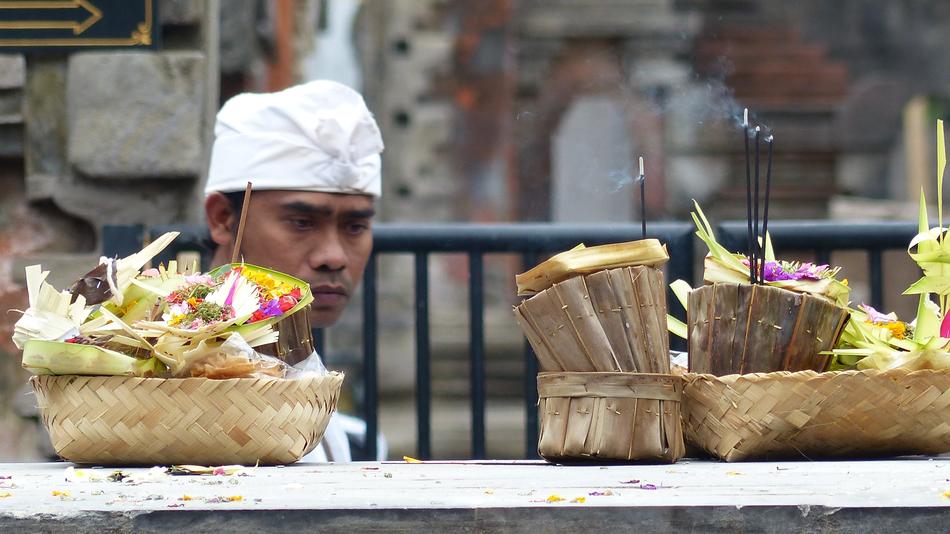 chef looking at dishes