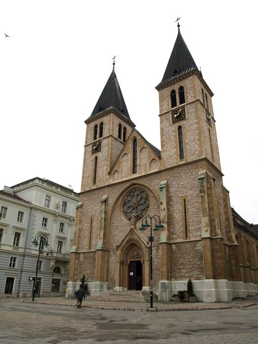 religion towers buildings view
