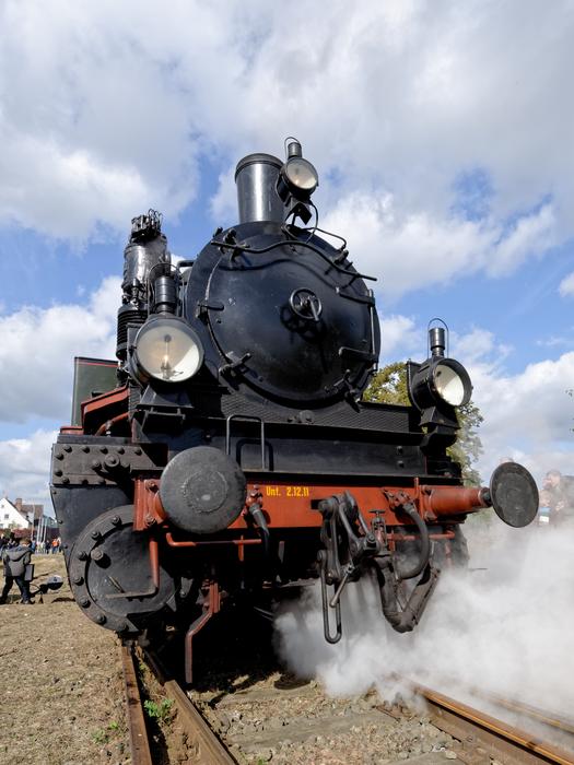 Railway Steam Locomotive