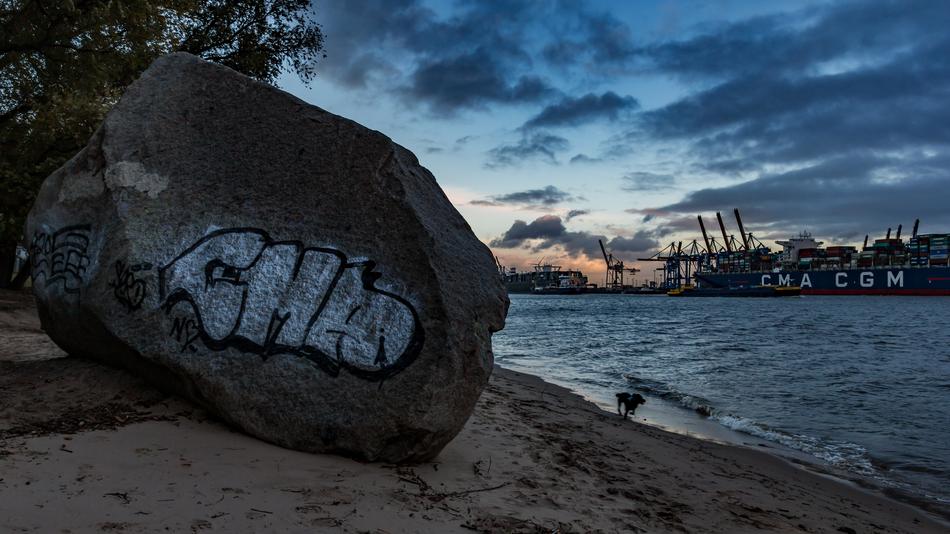Elbe Evening Water