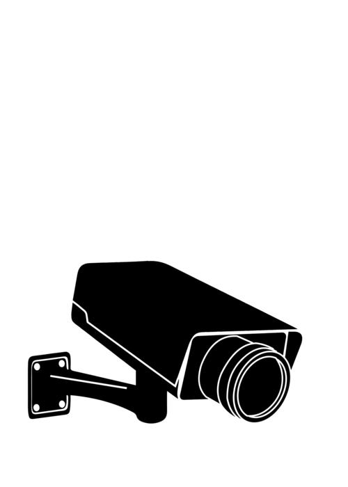 image of a camcorder on a white background