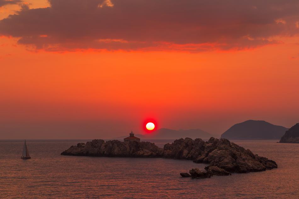 Sunset Island Dubrovnik