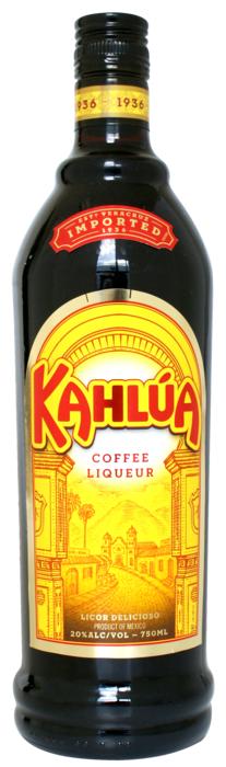 refreshing liqueur in a bottle