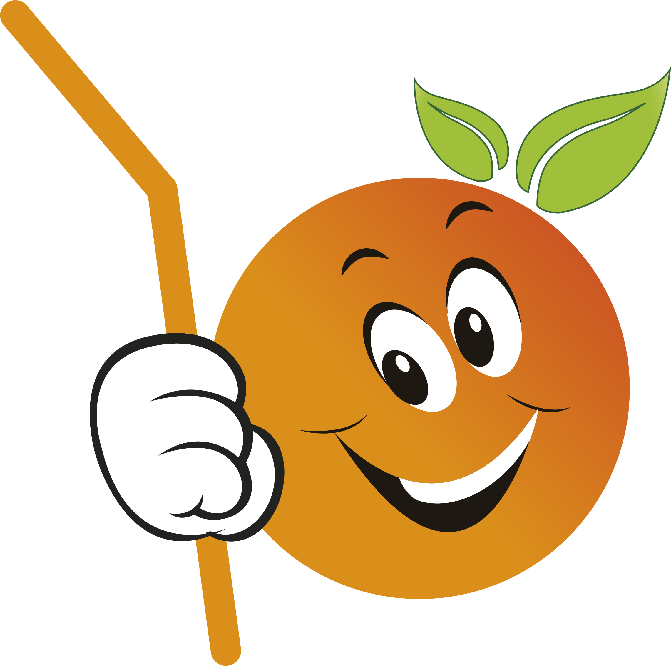 funny-orange-with-a-face-free-image-download