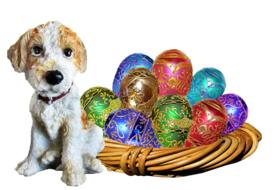 Easter Dog Basket