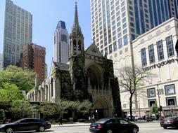 Cityscape of Chicago Architecture