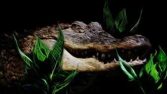 crocodile fractalius tooth