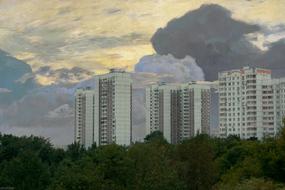 Panoramic Sky Architecture