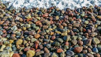 Baltic Sea Pebble Beach