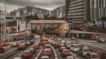 Hongkong Streets City view