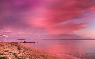 Sunset Waters Evening