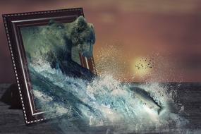 Manipulation Animal Bear art