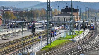 Industry train Station