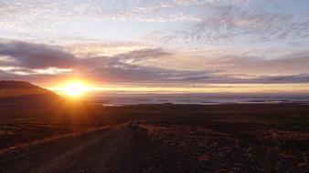 Sunset Breidafjordur