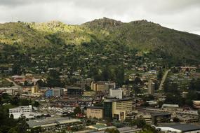 City Mbabane Landscape