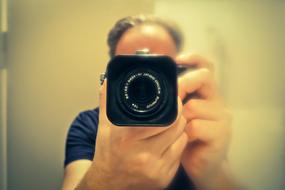 Self Portrait Mirror Photographer