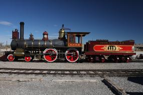 Train Transcontinental Railroad