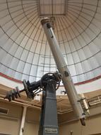 antique telescope at the observatory