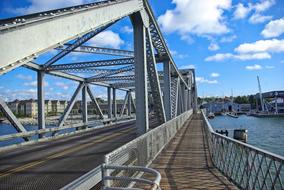 Drawbridge In Sturgeon Bay Bridge