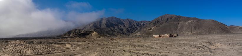 Panorama Desert Fog