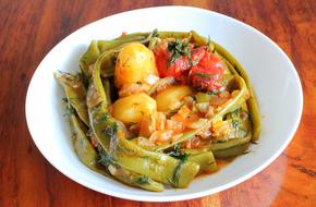 healthy vegetable dinner