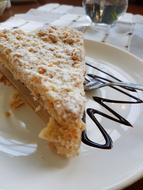 creamy sweet dessert on a plate