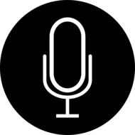 icon sound recording drawing