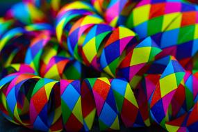 Streamer Party Carnival background