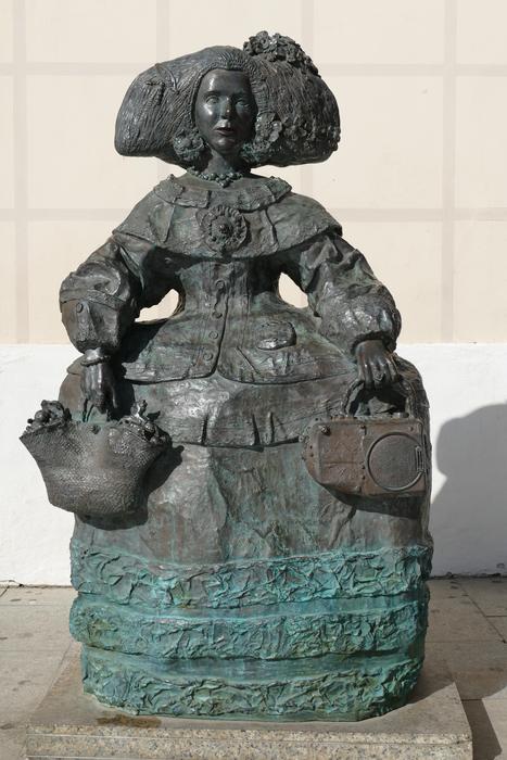black stone sculpture