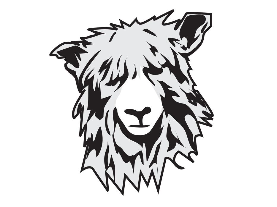 sheep animal shepherd mascot lamb