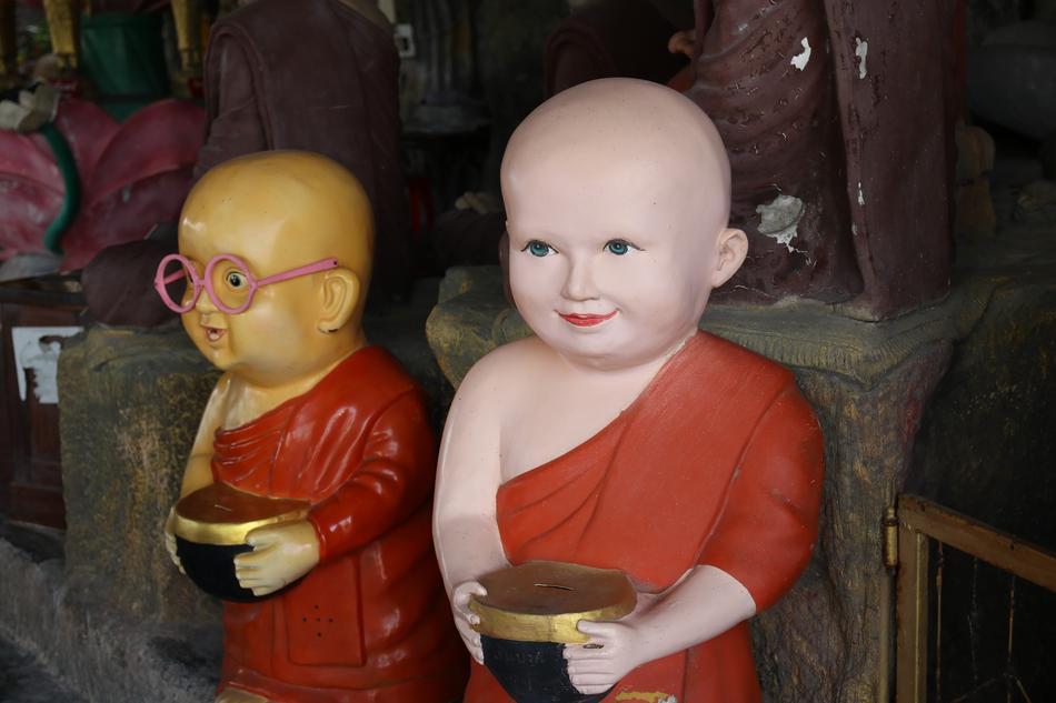 Thailand children Buddha